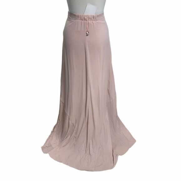 Show Me Your Mumu SMYM Princess Di Maxi Ballgown Skirt Dusty Blush Medium - Picture 10 of 14